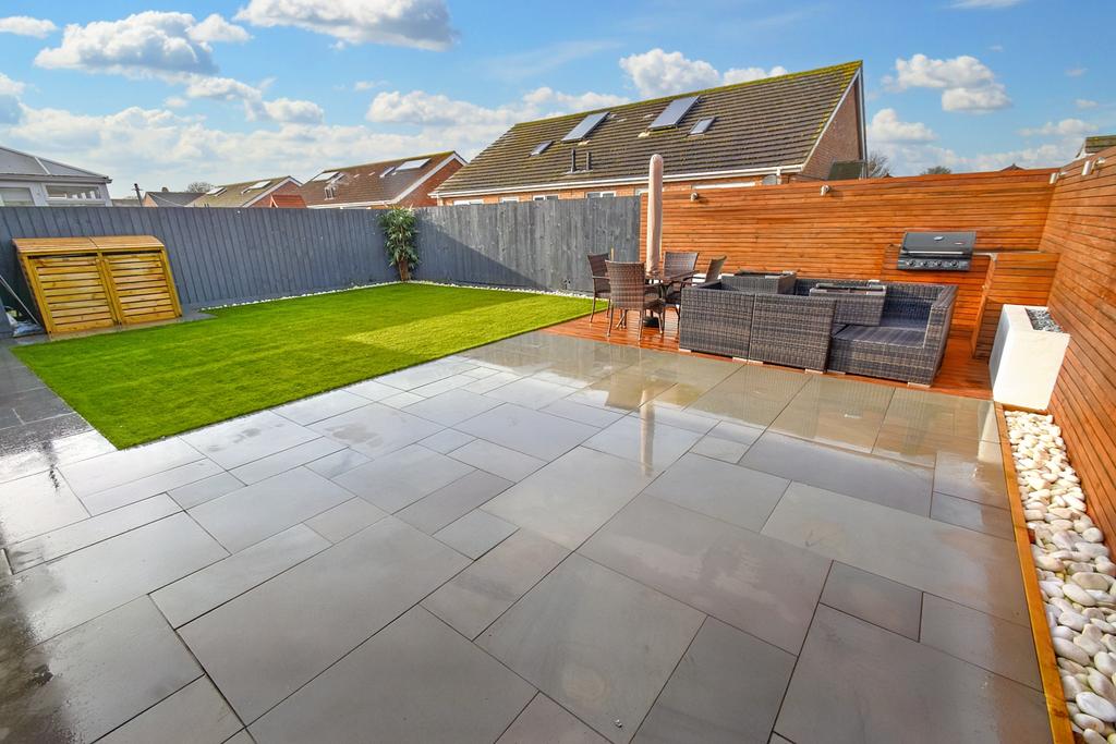 Rear garden