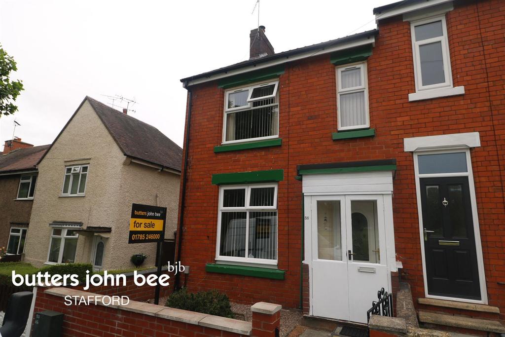 Cambridge Street, Stafford 2 bed end of terrace house £130,000