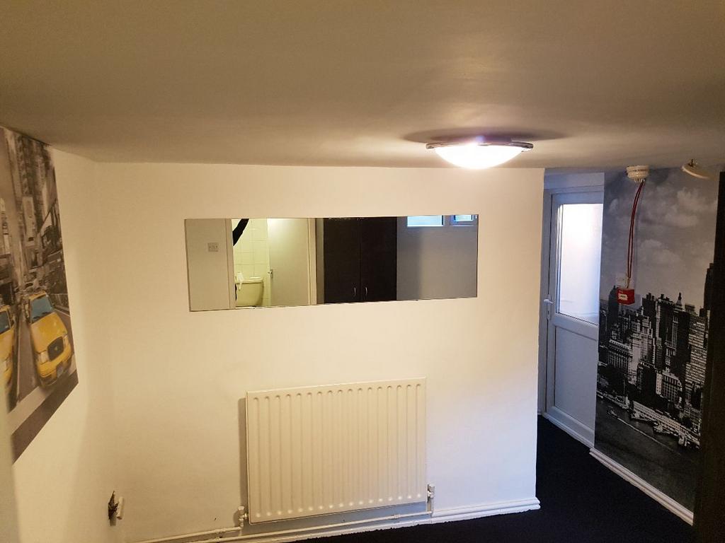 Basement flat bedroom