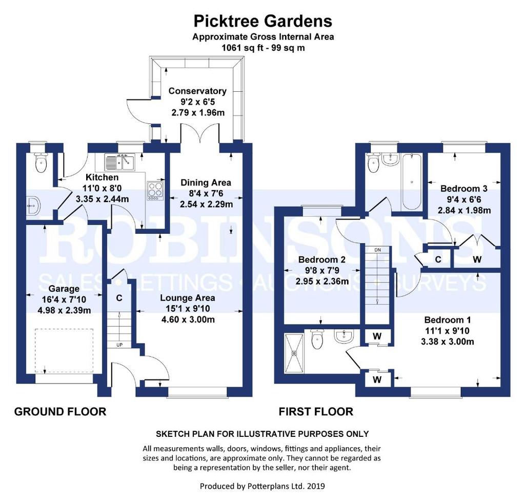 Picktree Gardens, Fulford Grange, Hartlepool 3 bed terraced house £