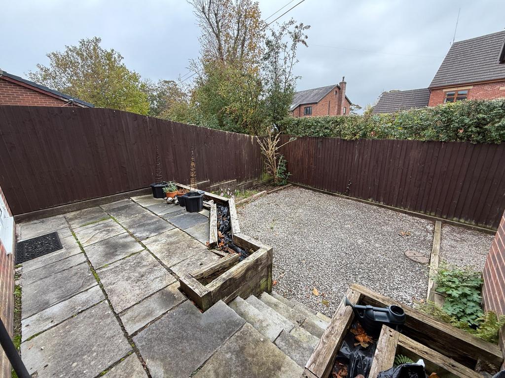 Rear of the property