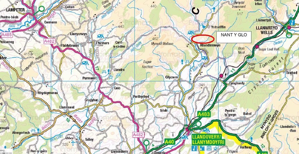 Rhandirmwyn, Llandovery Farm land for sale £681,000