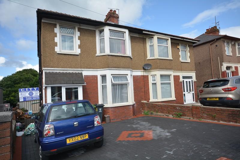 Newport Road, Rumney, Cardiff. CF3 3 bed semidetached house £235,000