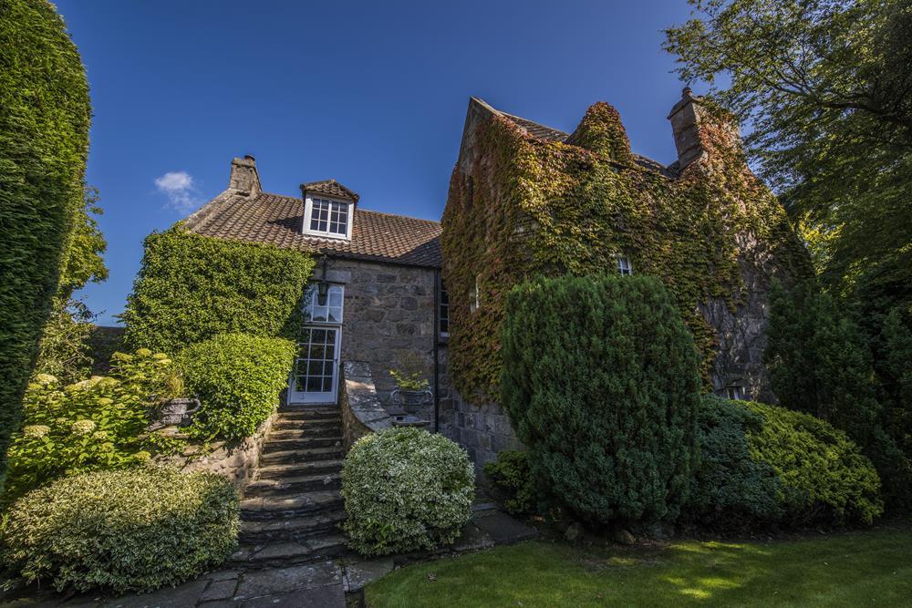 Rear of property