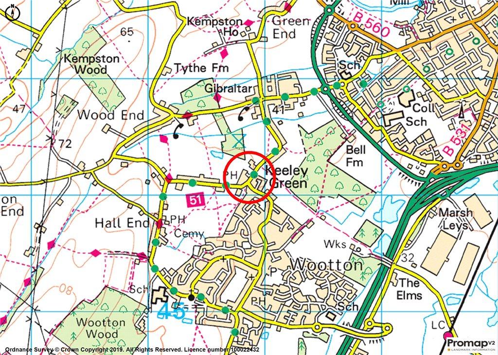 Bedford Road, Wootton, Bedford, Bedfordshire, MK43 4 bed detached house