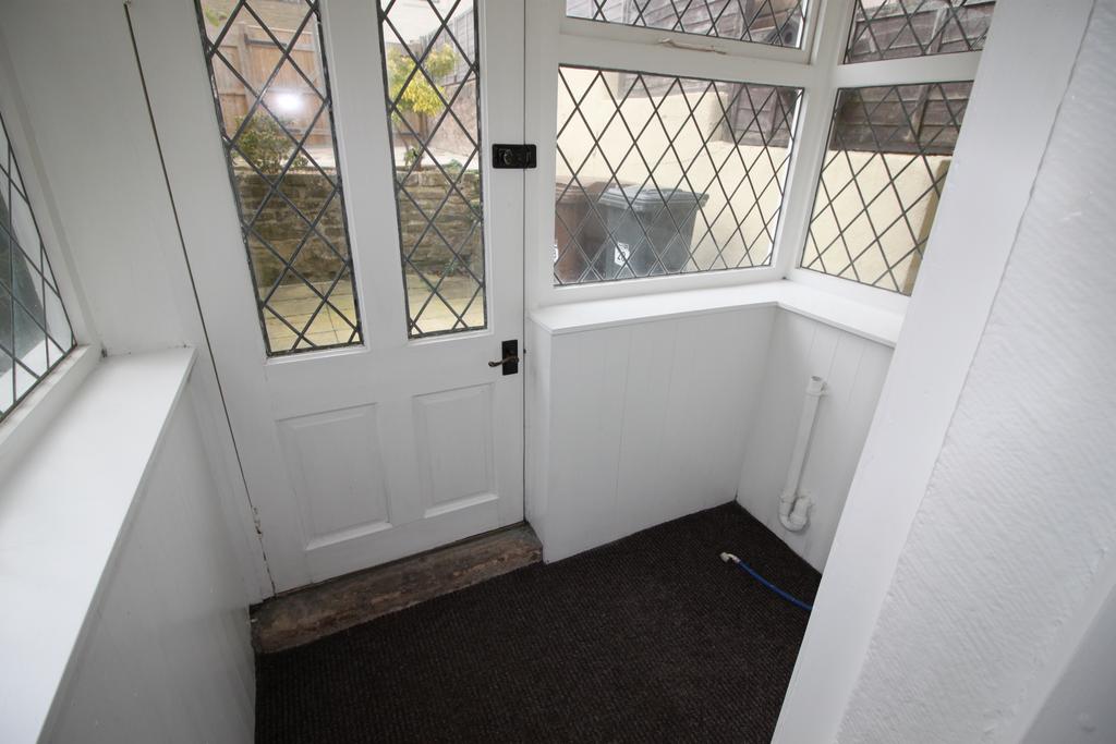 Rear porch