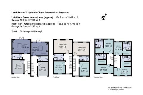 3 bedroom property with land for sale - London Road, Sevenoaks, Kent, TN13
