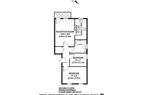 2 bedroom flat to rent, Isle Of Dogs, Mudchute, Canary Wharf E14