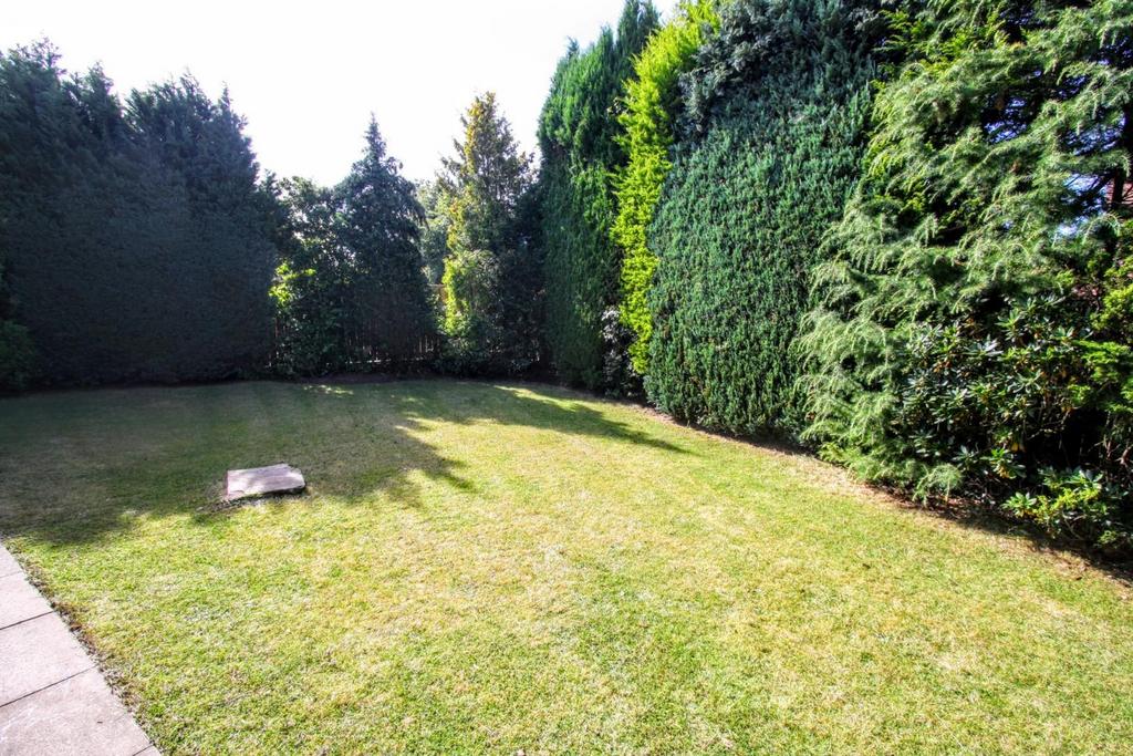 Rear garden