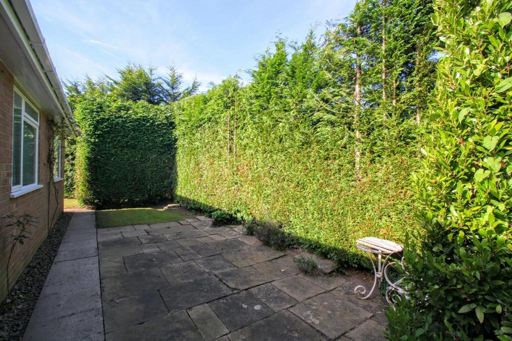 Rear garden