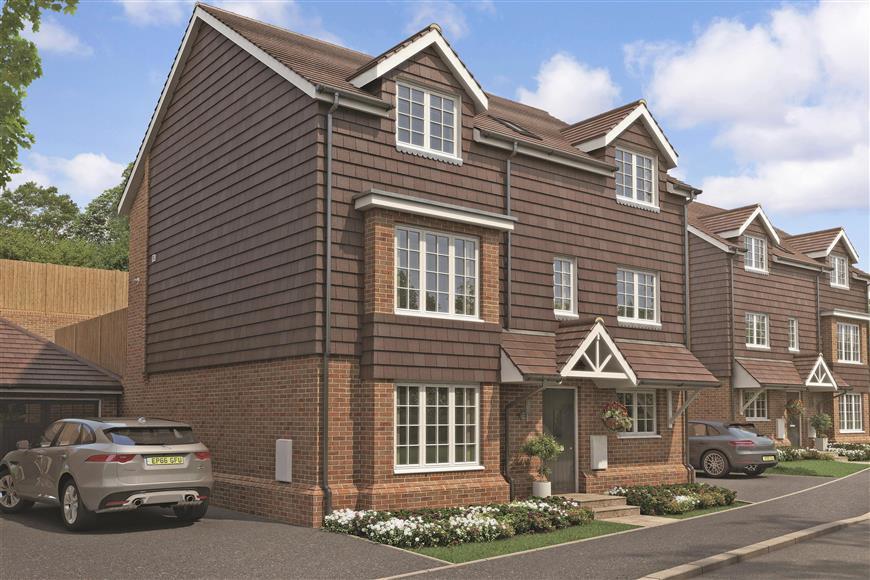Greenhill Gardens, Haywards Heath, West Sussex 4 bed townhouse £589,000