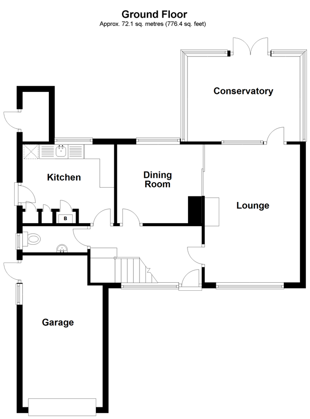 Harewood Close, Three Bridges, Crawley, West Sussex 4 bed detached