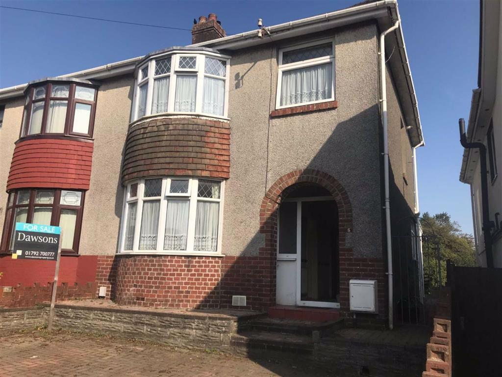 Cwmrhydyceirw Road, Morriston, Swansea 3 bed semidetached house £165,000