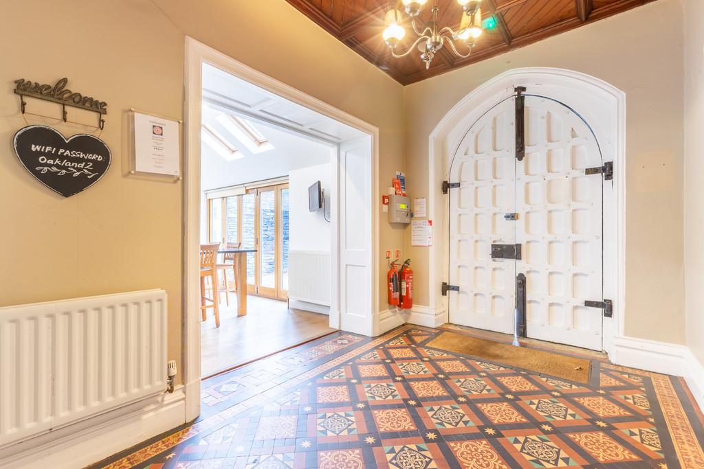 Reception Hall open to Kitchen