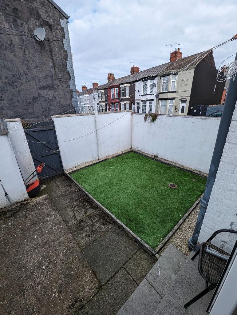 Rear garden