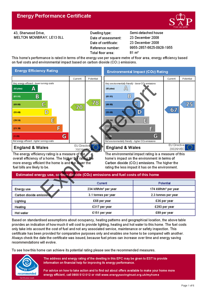 EPC Certificate