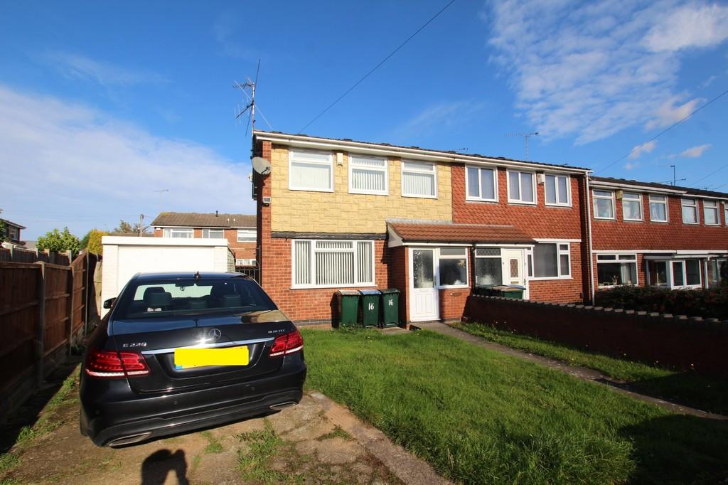 Dersingham Drive, Coventry 3 bed end of terrace house £175,000