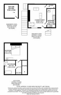 1 bedroom terraced house to rent, Thornville Street, Hyde Park, LEEDS, LS6