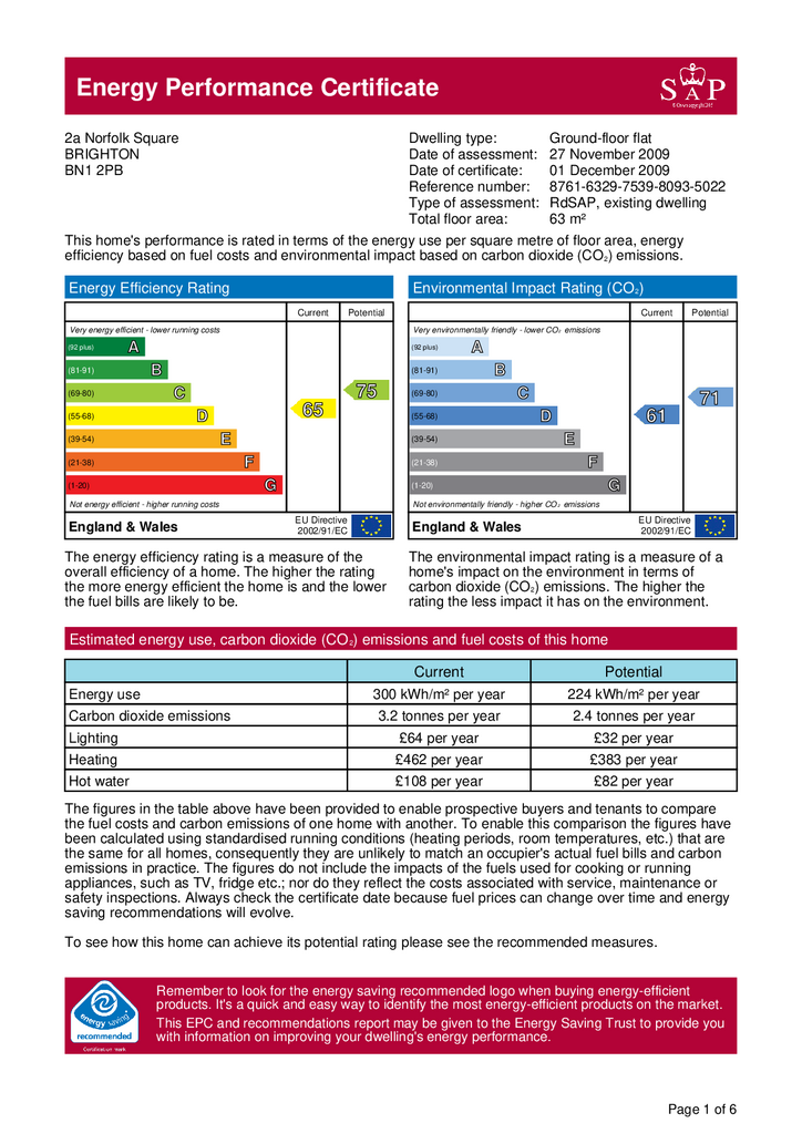 EPC Certificate