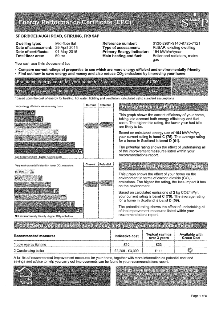 EPC Certificate