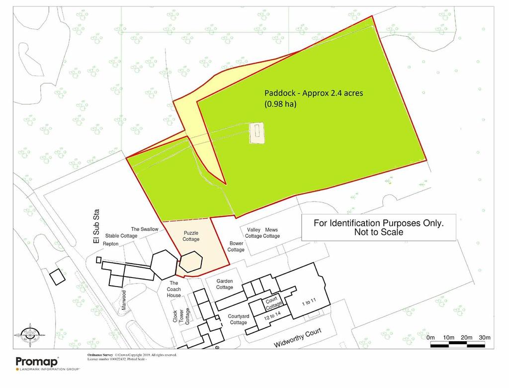 Widworthy Court, Wilmington, Honiton Land £25,000