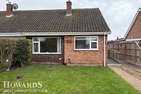 2 bedroom semi-detached bungalow to rent, Hemsby, Great Yarmouth