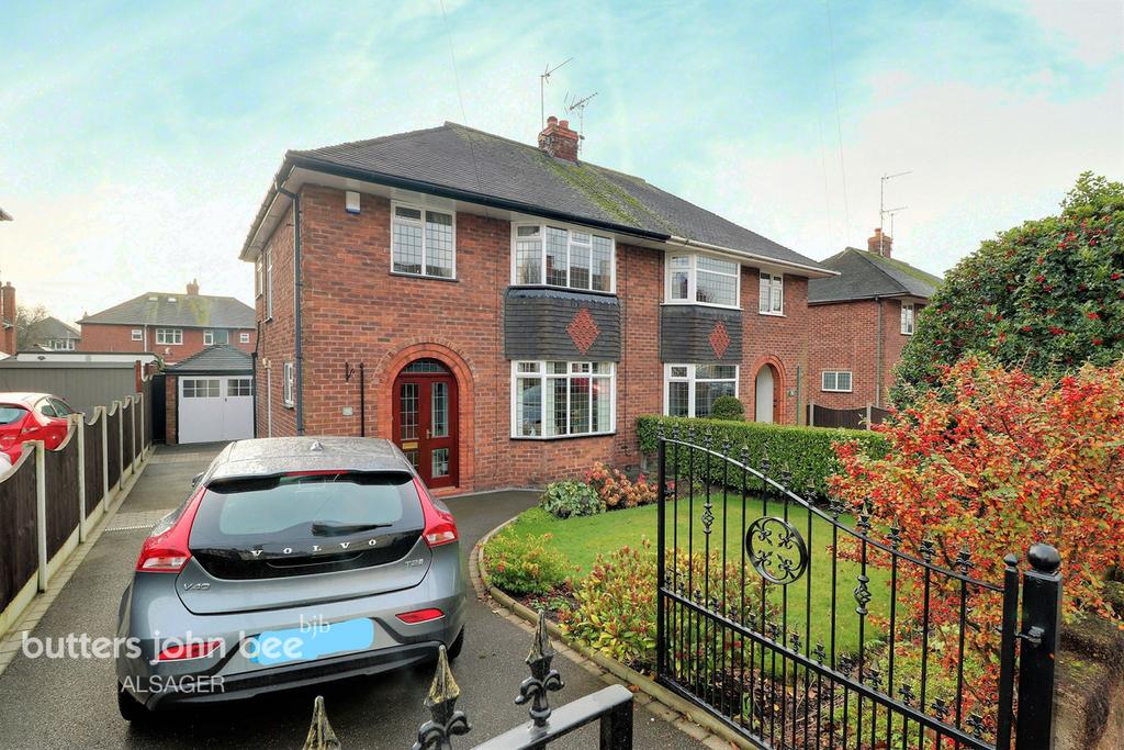 Talke Road, Alsager 3 bed semidetached house £215,000