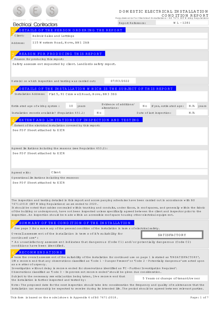 EPC Certificate