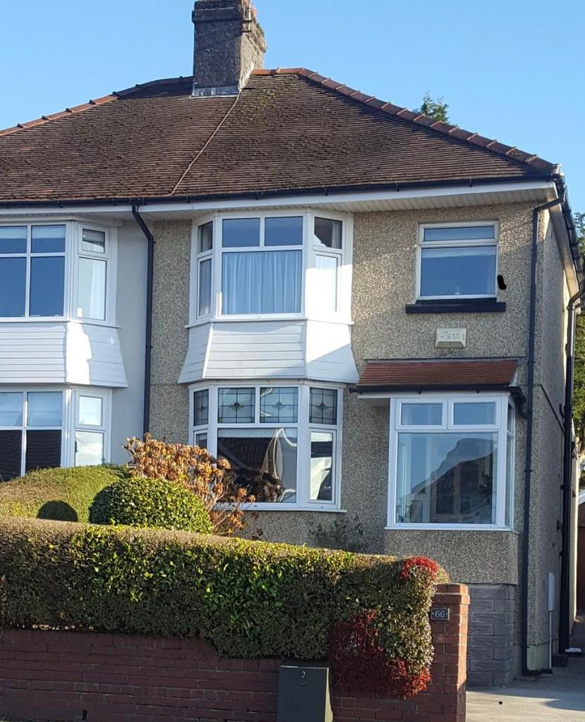 Goetre Fawr Road, Killay, Swansea 3 bed semidetached house £230,000