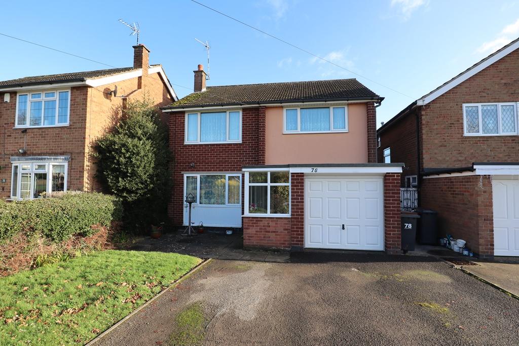 Bulkington Lane, Whitestone, Nuneaton, CV11 3 bed detached house £250,000