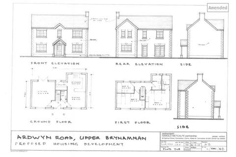 Plot for sale, Ardwyn Road, Upper Brynamman, Ammanford