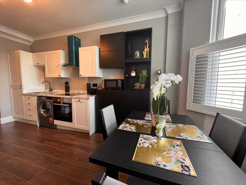 Open-plan living area