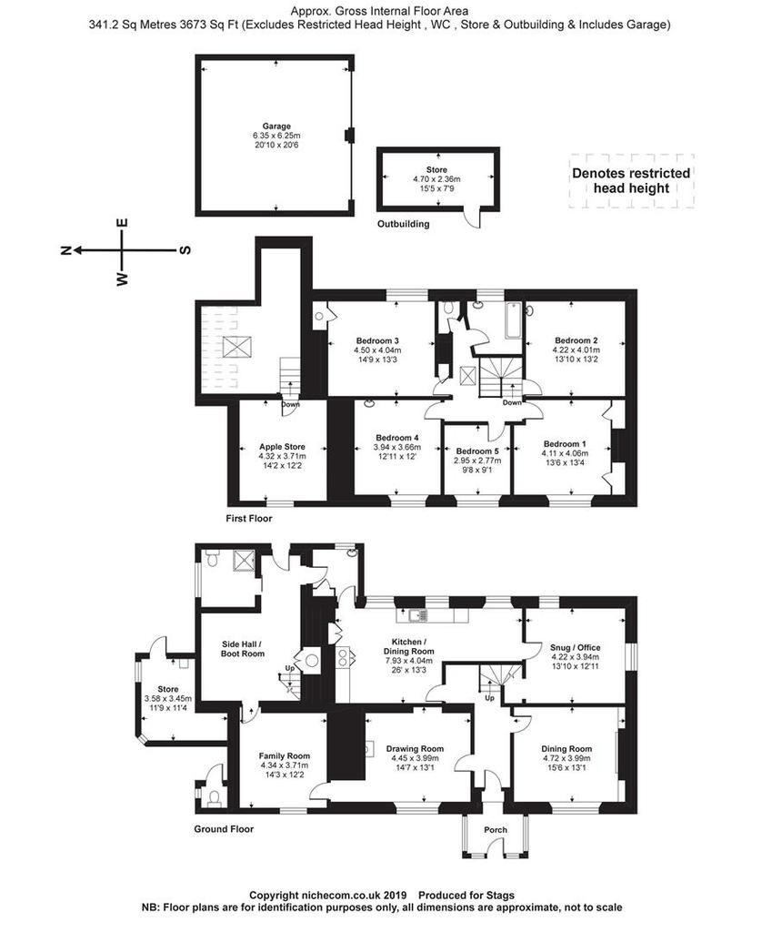 St Allen 5 Bed Detached House For Sale 650 000