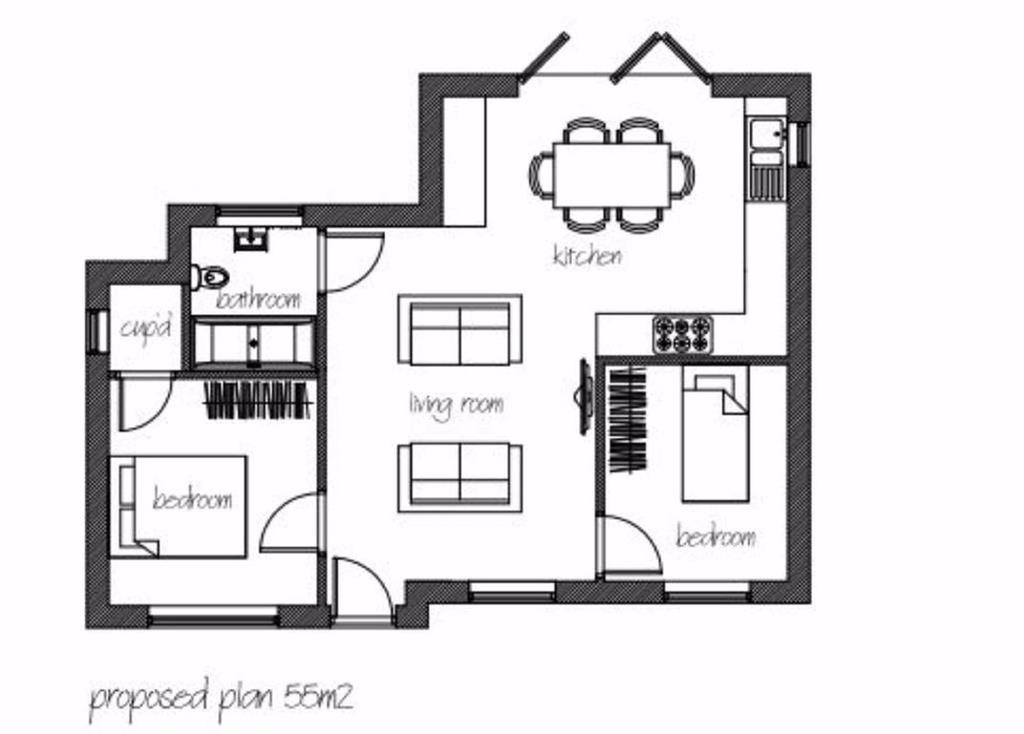 Highgate Road, Sileby, LE12 2 bed property with land £65,000