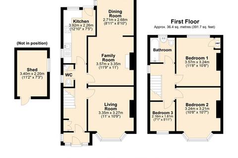 undefined, Wolverton - A superb extended 3 bedroom semi