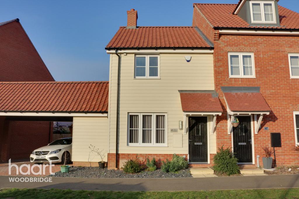 The Sandlings, Martlesham 2 bed semidetached house £250,000