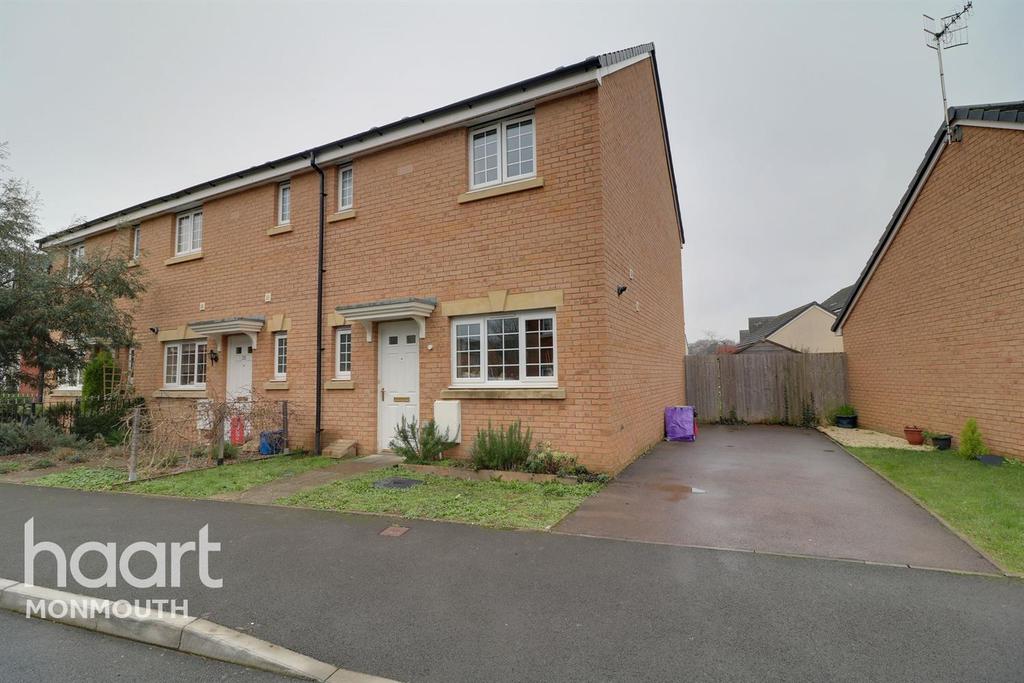 Kemble Road, Monmouth 3 bed end of terrace house for sale £215,000