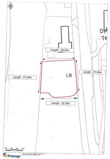 Plot for sale, Van Road, Llanidloes, Powys, SY18