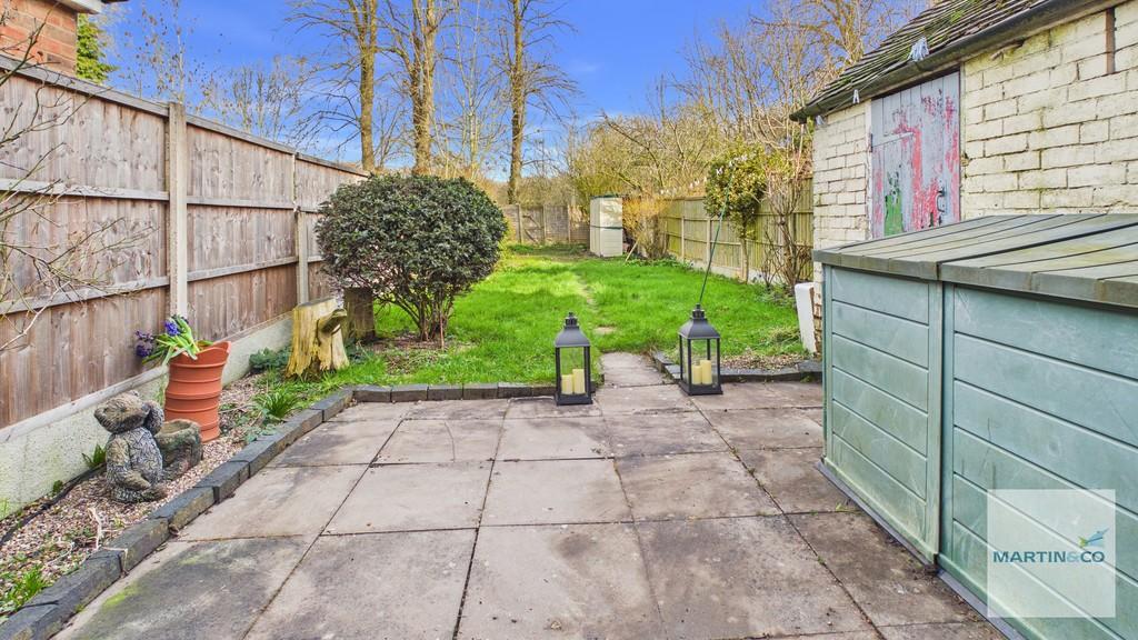 Rear garden