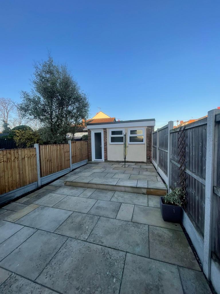 Rear garden