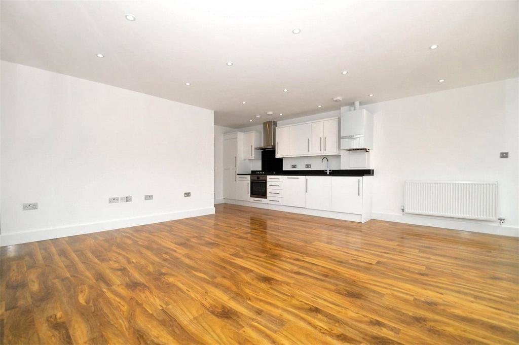 Open-plan kitchen