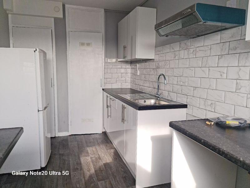 Reverse view kitchen