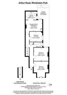 3 bedroom ground floor maisonette to rent - Arthur Road, Wimbledon Park, London SW19