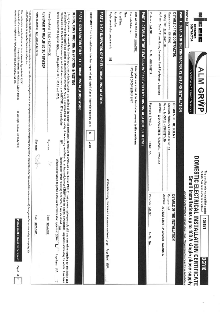 EPC Certificate