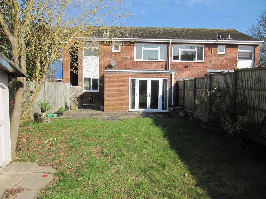Rear of property