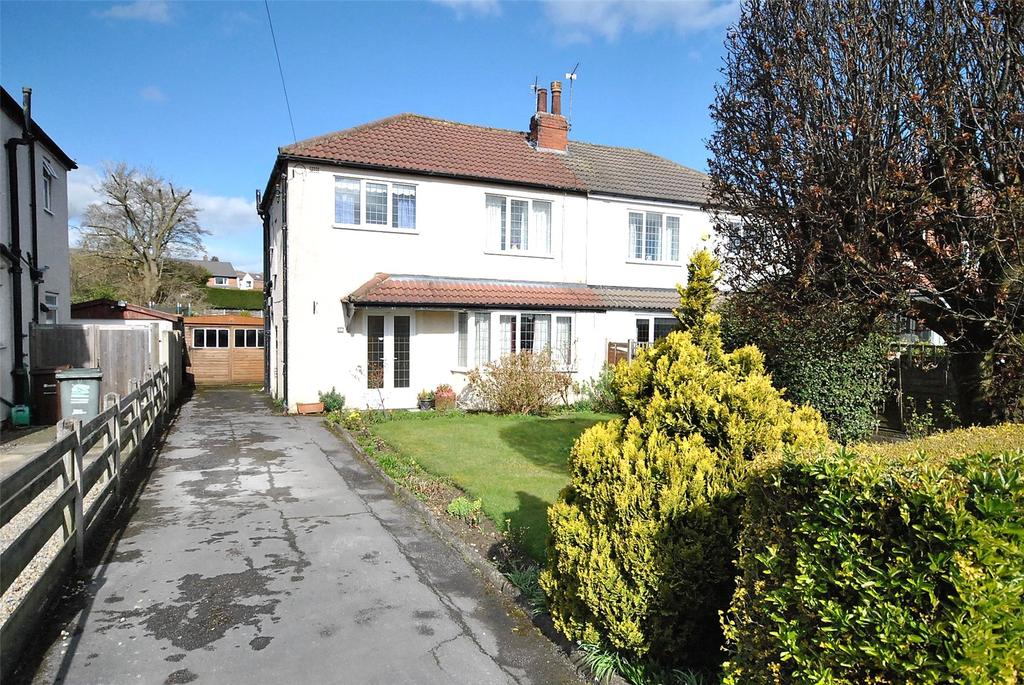 The Poplars, Bramhope, Leeds, West Yorkshire 3 bed semidetached house