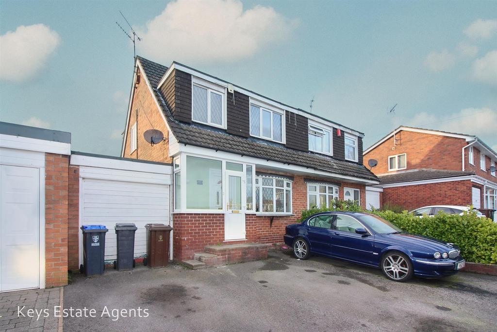 Elmwood Drive, Blythe Bridge, 3 bed semidetached house £159,950