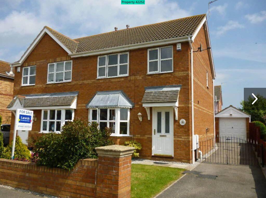 69 Cleeve Road, Hedon, Hull, HU12 8PY 3 bed semidetached house £850