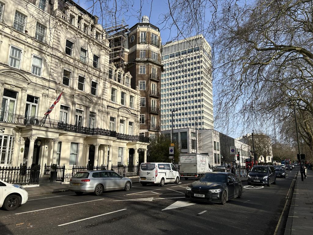 Building view on Bayswater Road