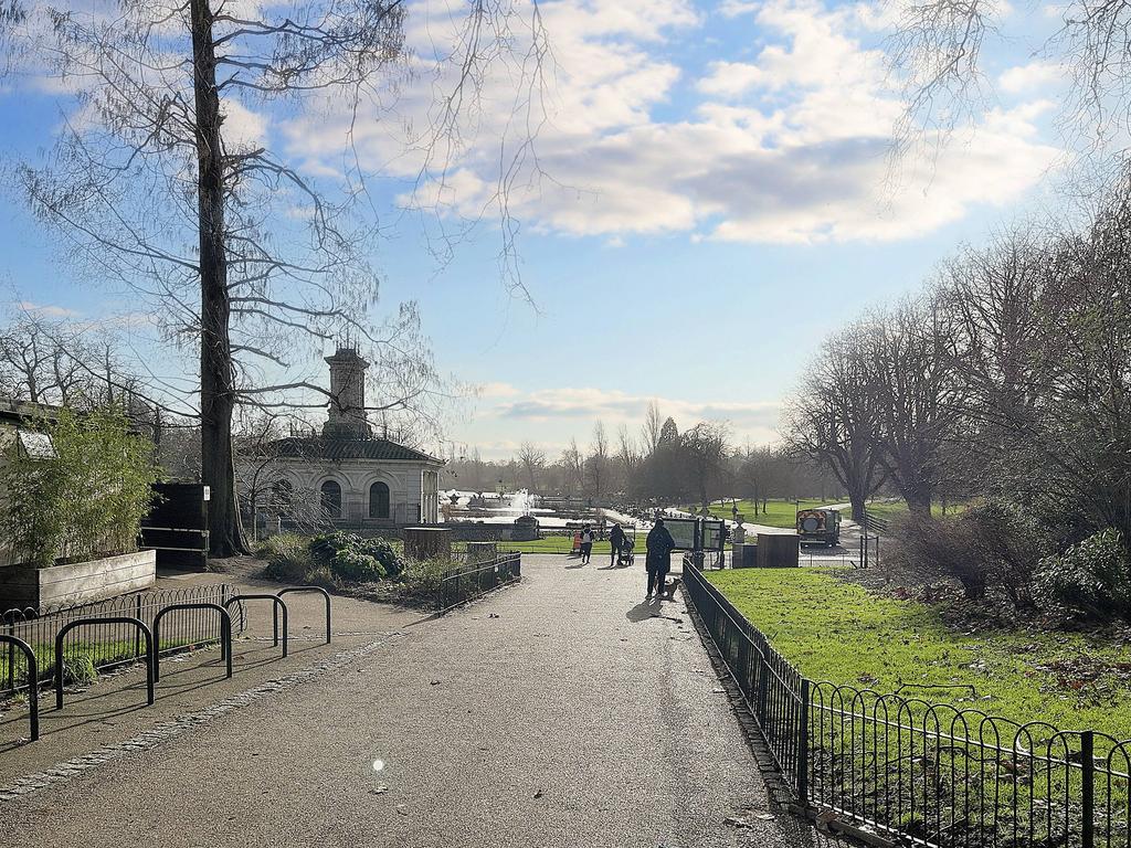 The Italian fountain ,Hyde Park